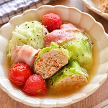【コンソメトマトの包まないロールキャベツ】これが簡単で旨い！