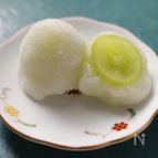 レンジで簡単！ジューシィなシャインマスカット大福