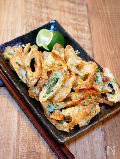 竹輪のカリカリ磯辺揚げ