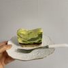 yの作ってみた!投稿(驚くほどクリーミーな抹茶マーブルチーズケーキ)