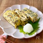 ミネラルたっぷり！ひじき煮入り卵焼き