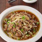 シンプルだけどめちゃ旨い！豚ひきもやしの中華風甘酢あん