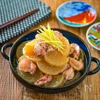 下味冷凍5分☆【一発で味しみしみ鶏大根】