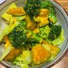 くだもの大好き🧡の作ってみた!投稿(簡単なのにコクうま♩ブロッコリーとかぼちゃのサラダ)