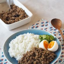 【取り分けOK!子どもも大人も食べれる】ルーローハン風そぼろ