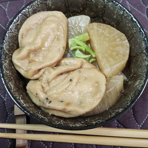 M＊Pの作ってみた!投稿(コツなし！とろとろ大根とじゅわっとがんもどきの煮物♪)