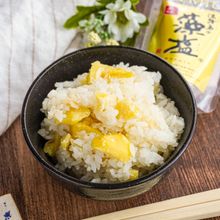 【藻塩で引き立つ甘味】昔ながらの栗ご飯