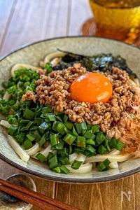 バリ旨♡10分麺《台湾まぜそば風♡うどん》