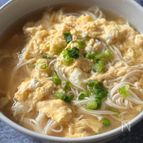 【鶏だしで♡】中華風かきたまにゅうめん