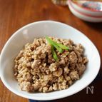 常備菜に！肉そぼろ