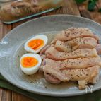 しっとり柔らか！＊旨塩にんにく鶏チャーシュー＊