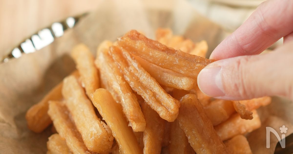 子どもがパクパク食べる！【蓮根の唐揚げ】