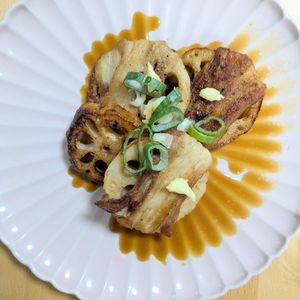 ゆいの作ってみた!投稿(【こく旨だれの豚れんこん揚げ】シャキッとおいしい♡)
