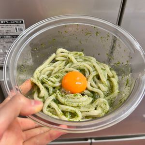 ケの作ってみた!投稿(簡単5分！仕事帰りでも作れる「のりたまうどん」)