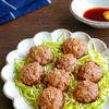 レンジで簡単！しいたけの焼売風肉詰め