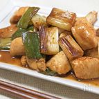 鶏とねぎのさんしょう焼き