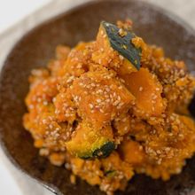 レンチン×味付け1つ！【かぼちゃのごまがらめ】