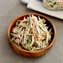 噛むほど美味しい【ツナごまマヨのごぼうサラダ】
