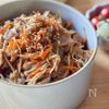 10分で完成!【豚きんぴら丼】