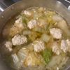 mayumi**の作ってみた!投稿(ふわふわ鶏団子と白菜の春雨スープ)