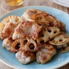 【鶏肉と蓮根の黒酢炒め】簡単15分で絶品おかず♪