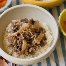 【子どもパクパク】優しい牛丼