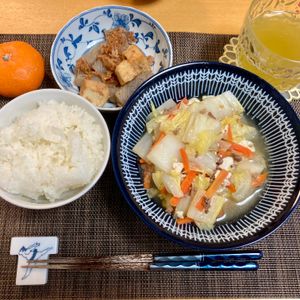 たぁプーの作ってみた!投稿(【白菜と豆腐のとろとろ煮】生姜で温まる♪ ヘルシーおかず♡)