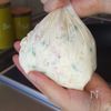 【枝豆と豆腐のふわもち焼き】混ぜて焼くだけ♪の工程1