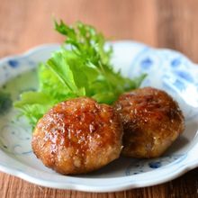 豚こまもちもちバーグ【作りおき】