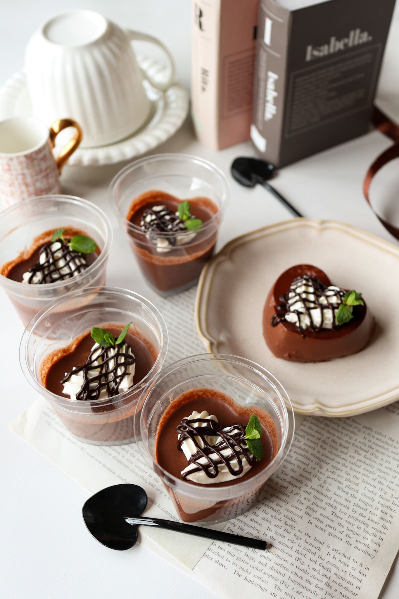 レンジで簡単！濃厚チョコプリン | レシピサイトNadia