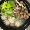 ふわふわ鶏団子とキャベツの《旨塩♡鶏だし鍋》の工程3