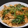 こざかなの作ってみた!投稿(【鶏むね肉の海老マヨ風】ほうれん草も激旨！6～７分で完成♪)