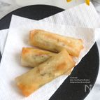 夏の薬味チーズ春巻き