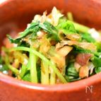 三つ葉とミョウガのおかか和え【作り置き】