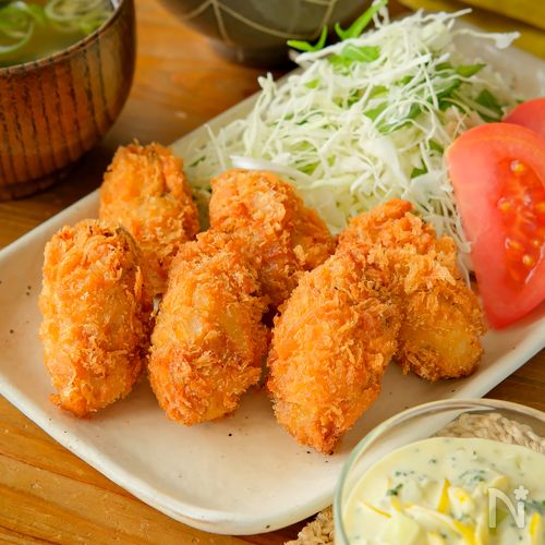 【基本の牡蠣フライ】一生物のレシピ/爽やかレモンタルタル