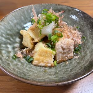 こむぎの作ってみた!投稿(知らなきゃ損！揚げなくてもやみつき◎揚げだし風厚揚げ)
