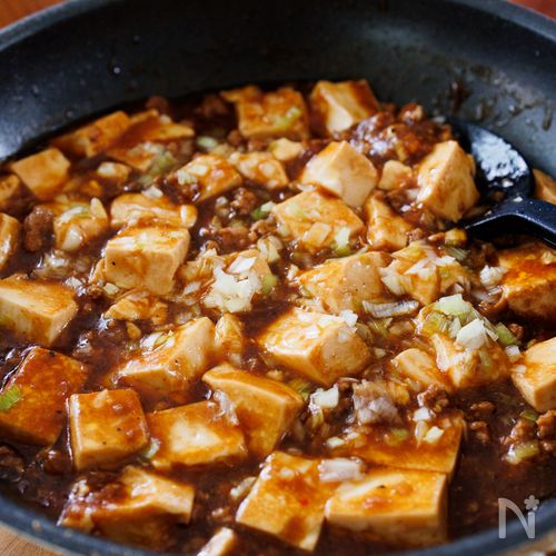 『我が家の麻婆豆腐』甜麺醤要らず！赤味噌でコク旨☆