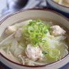キャベツとえのきと鶏肉のあっさり塩スープの工程6