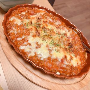 すぴすぴの作ってみた!投稿(餃子の皮de即席ラザニア【#ホワイトソース不要#トースター】)