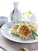 はんぺんのフワフワ焼き、味噌風味