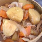 家庭料理の定番！豚バラ肉じゃが【作り置き】