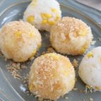 揚げない♪とうもろこしのライスコロッケ