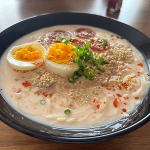 こむぎの作ってみた!投稿(混ぜるだけ~そうめんで冷やし担々麺風！)