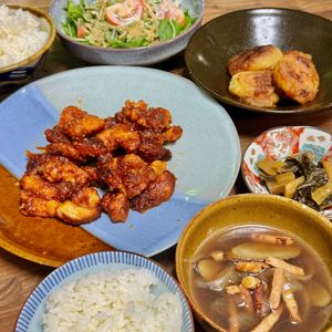 ぴいすけの作ってみた!投稿(【水菜とトマトのごまだれサラダ】混ぜてかけるだけ！)