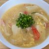 Tsuneaki Okadaの作ってみた!投稿(崩し豆腐のとろみカニ玉スープ)