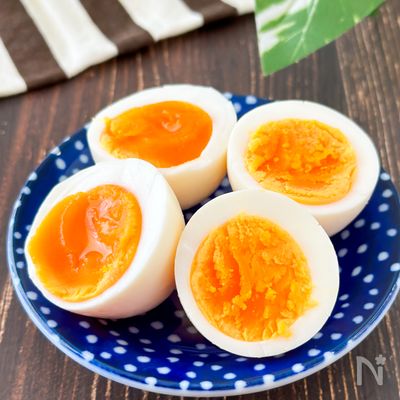 マヨネーズ味のゆで卵