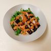 りんの作ってみた!投稿(洋風居酒屋さんの🥂スパイシーソースのチキンステーキサラダ♪)