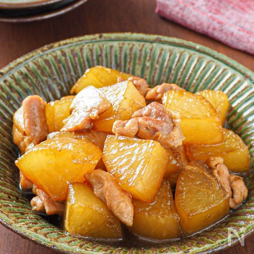 【大根と鶏肉の煮物】とろとろ絶品腸活レシピ