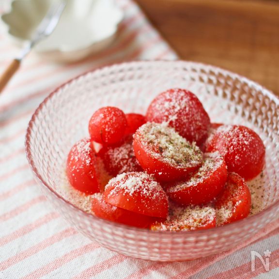 トマトのはちみつレモン和え