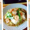 チョロリスの作ってみた!投稿(【えびと白菜のあんかけ焼きそば】パリッと麺にとろ〜りあんが◎)